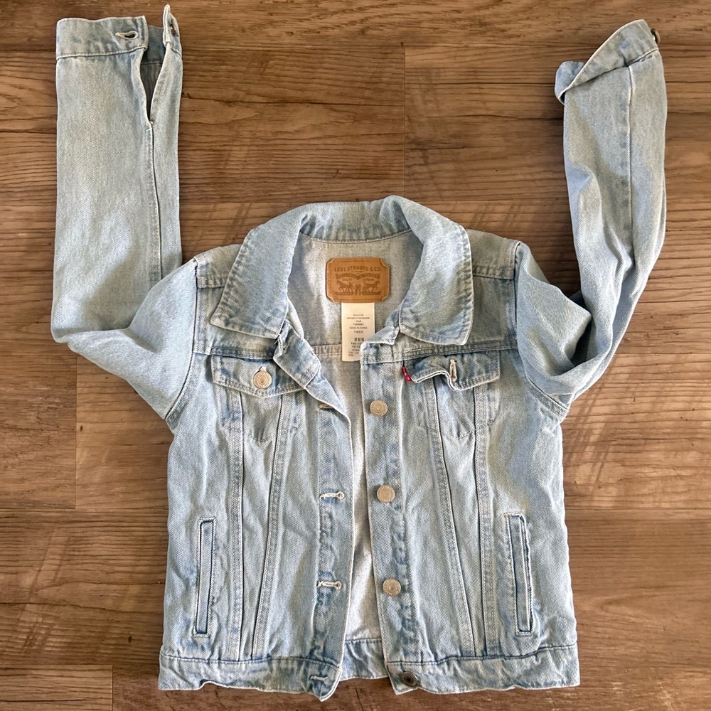 Levi's Kids Light Blue Denim Jacket